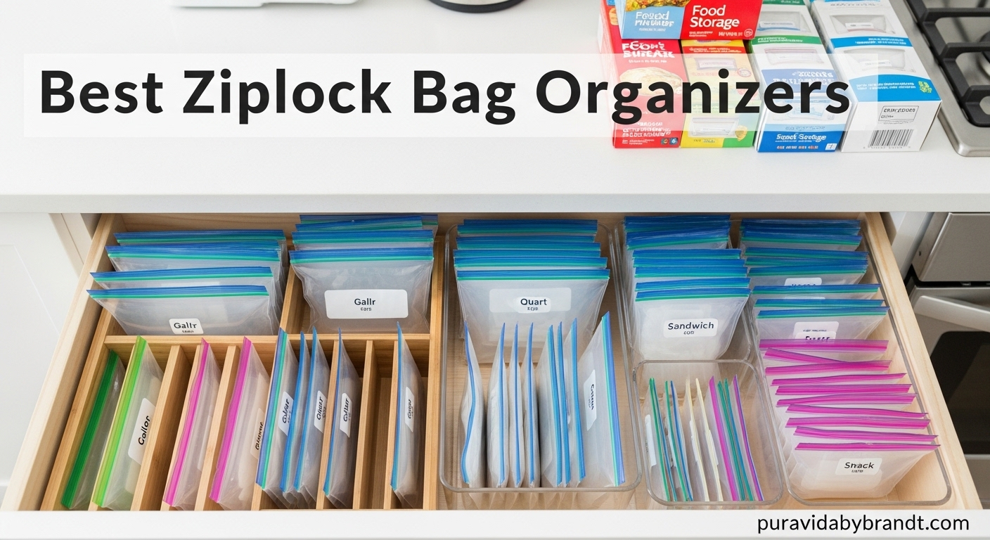 10 Best Ziplock Bag Organizers (April 2026) Expert Storage Guide intended for Bag Organizer Handbag Storage
