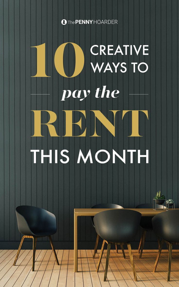 10 Creative Ways To Pay The Rent This Month | Real Estate Investing ... in Investment Property Down Payment