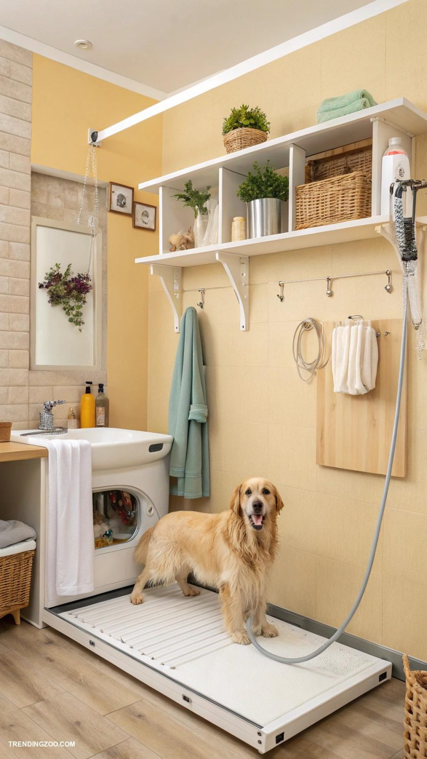 10 Innovative Dog Shower In Laundry Room Ideas To Make Bath Time A ... in Why 2026 Is the Year to Add a Dedicated Dog Shower to Your Laundry Space