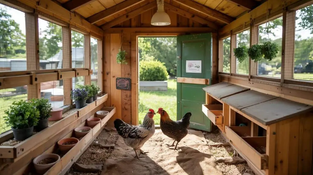 10 Walk-In Chicken Coop Ideas For Home Or Farm - Middlekingdomrescue.com for Chicken Coop Design Walk In