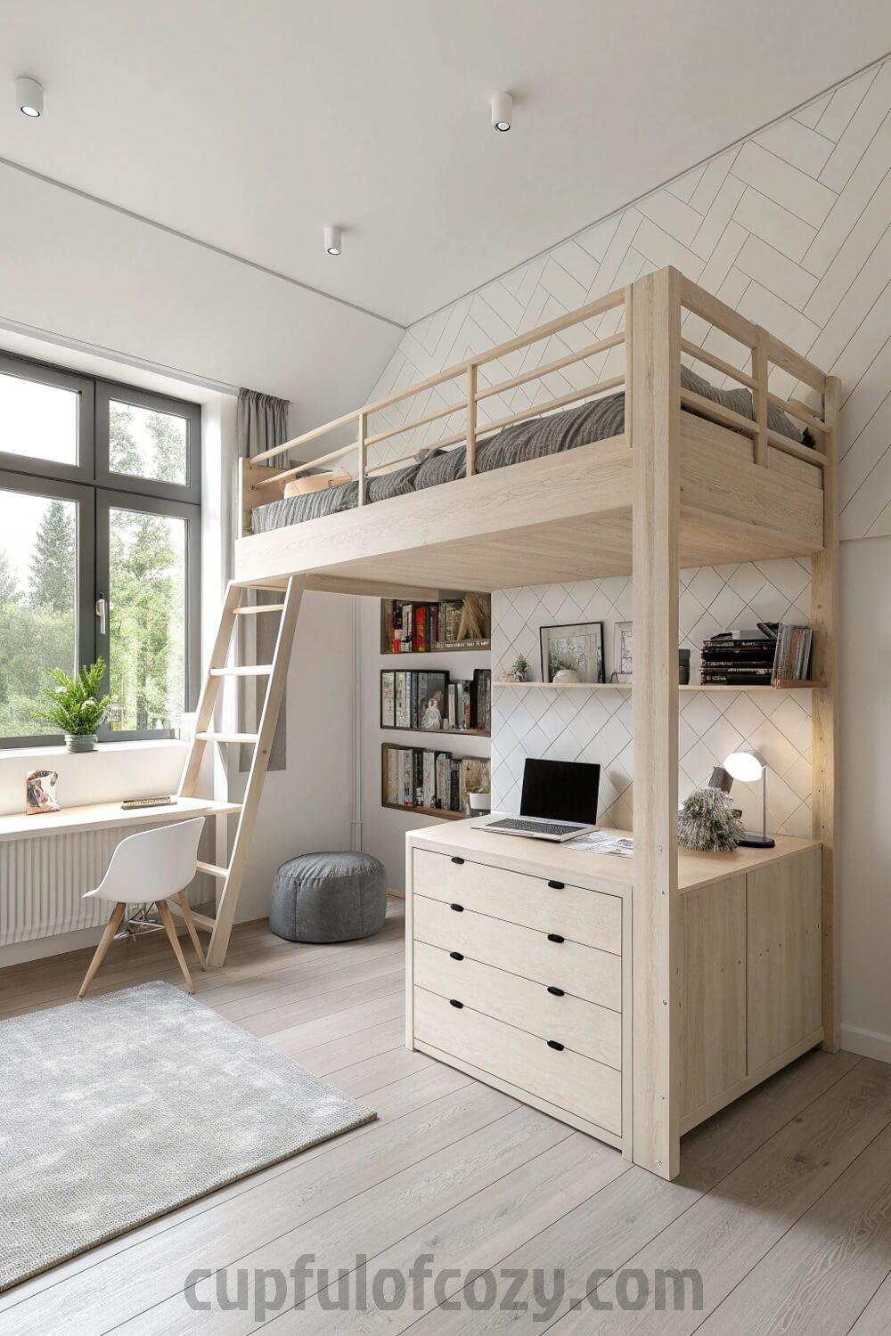 12 Amazing Low Profile Loft Bed For Adults In Small Room Makeover ... for Loft Bed For Adults Low