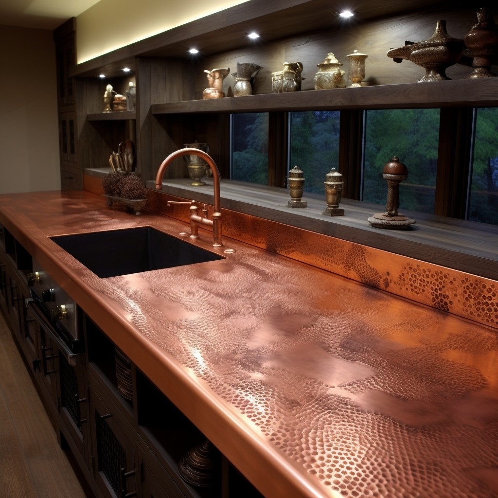 12 Different Types Of Kitchen Countertops For Your Kitchen inside What Homeowners Wish They Knew Before Installing Copper Countertops