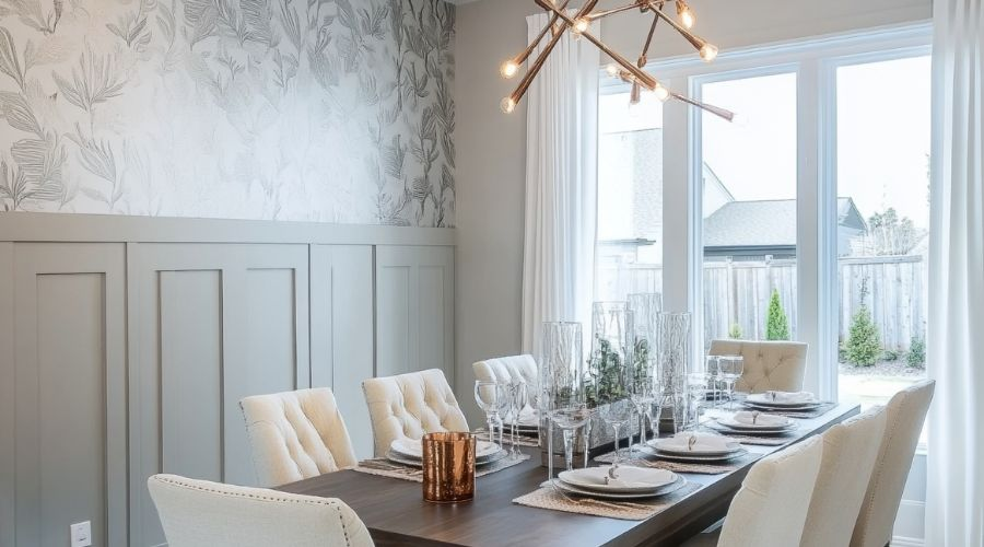 12 Dining Room Accent Wall Ideas | Cornerstone Remodeling inside Small Dining Room Big Impact Accent Wall Ideas That Work