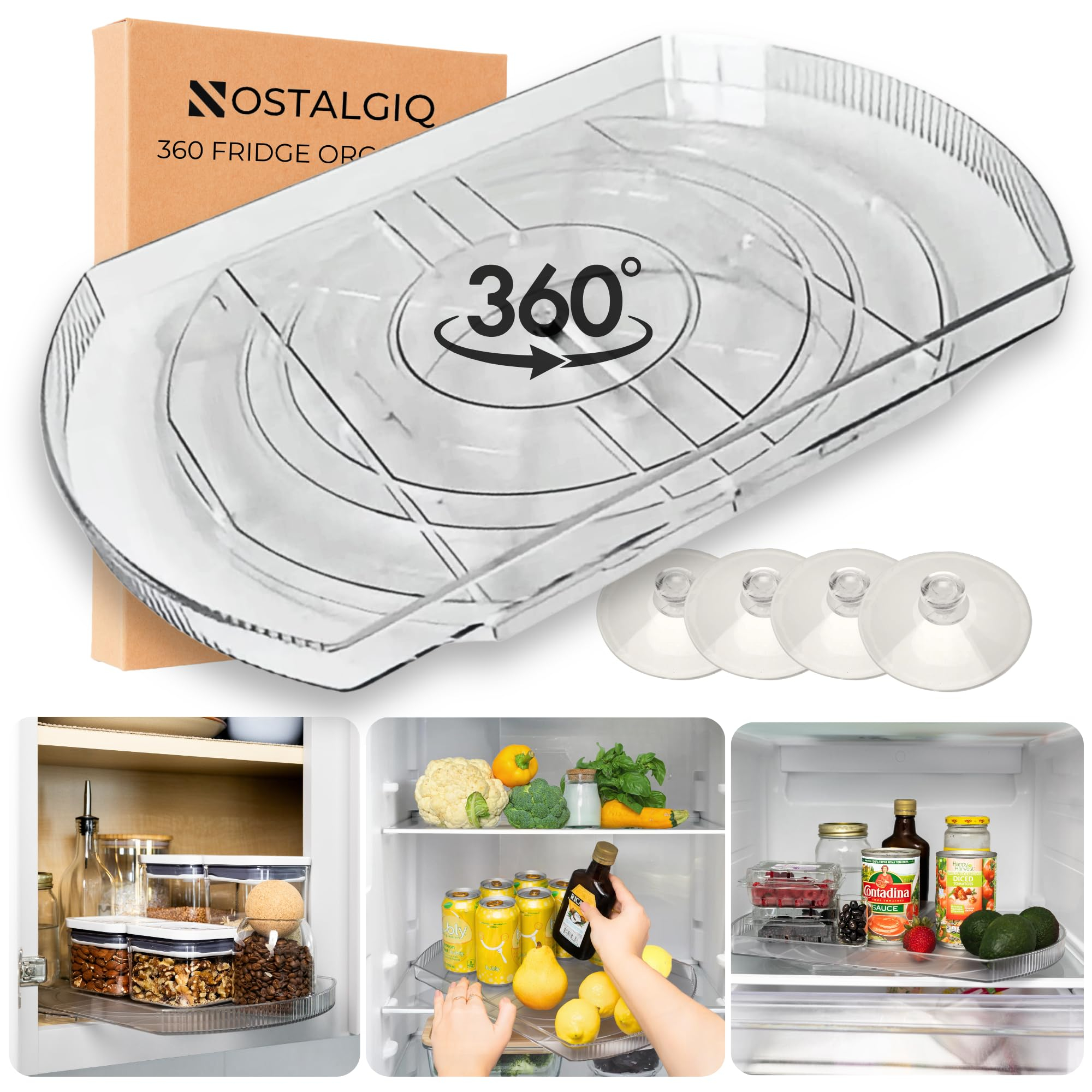 12 Must-Have Lazy Susans For Your Refrigerator intended for Fridge Lazy Susan Turntable