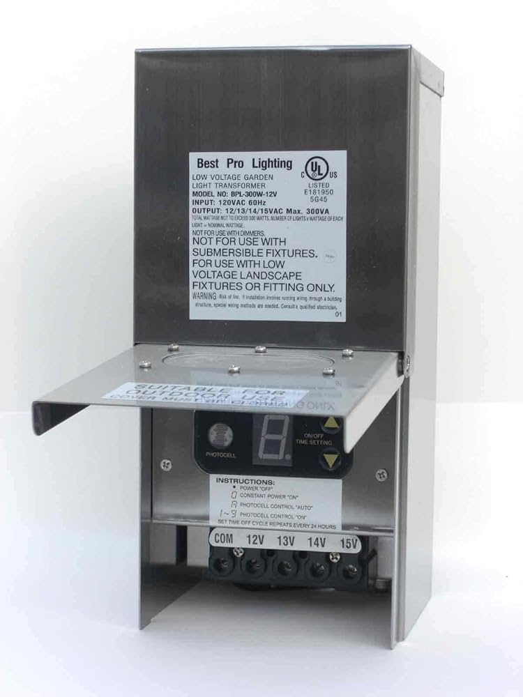 120 Volt Landscape Transformer throughout Bigger Is Not Always Better When Sizing Your Outdoor Lighting Transformer
