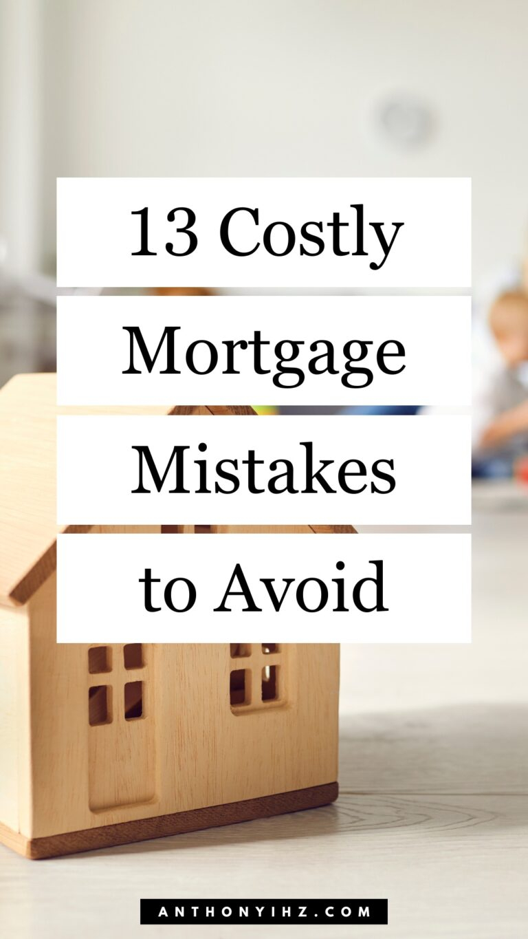 13 Common Mortgage Mistakes To Avoid At All Costs - Anthony Ihz intended for Pre Approval Mortgage Process Explained