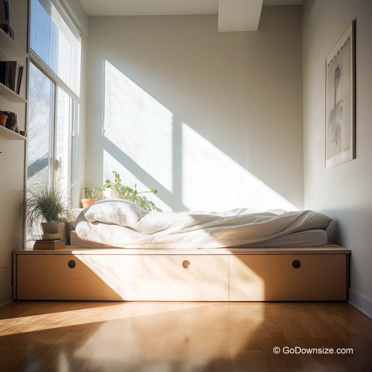 14 Clever Platform Beds With Storage You'll Love | Godownsize with Panel Bed Vs Platform Bed