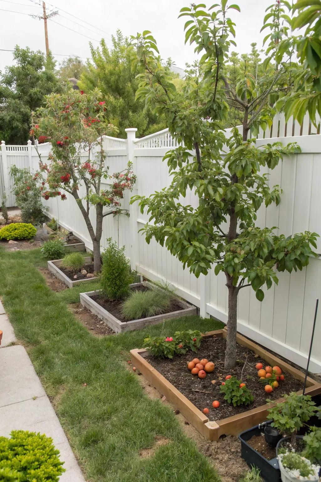 14+ Creative Fruit Tree Garden Layout Ideas throughout Espalier Fruit Tree Fence