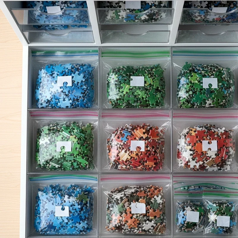 15 Puzzle Storage Ideas To Keep Every Piece Organized inside Keep Every Piece Accounted For with These Practical Puzzle Storage Ideas