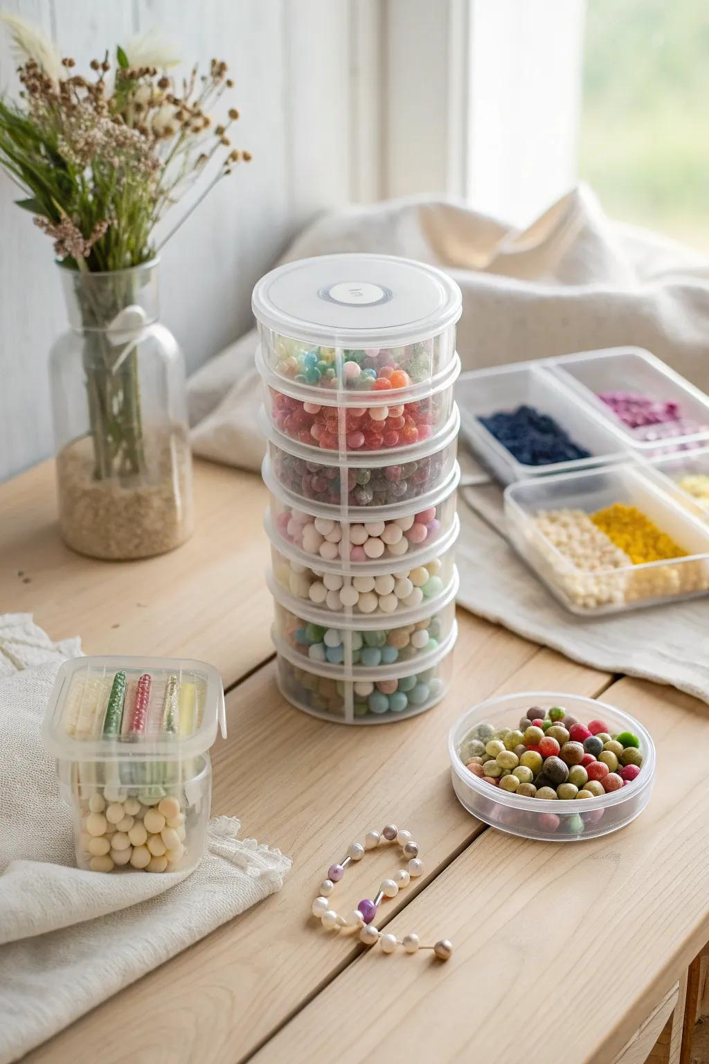 17+ Clever Diy Bead Storage Ideas with regard to Bead Organization Container