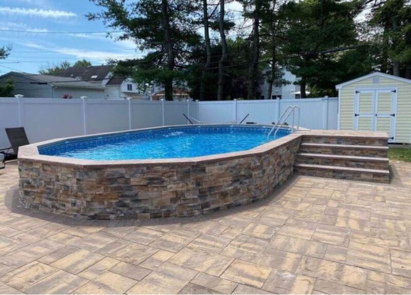 17 Stunning Above Ground Pool Ideas For Your Backyard Oasis pertaining to Small Backyard Solutions for Making Above Ground Pools Feel Spacious and Private