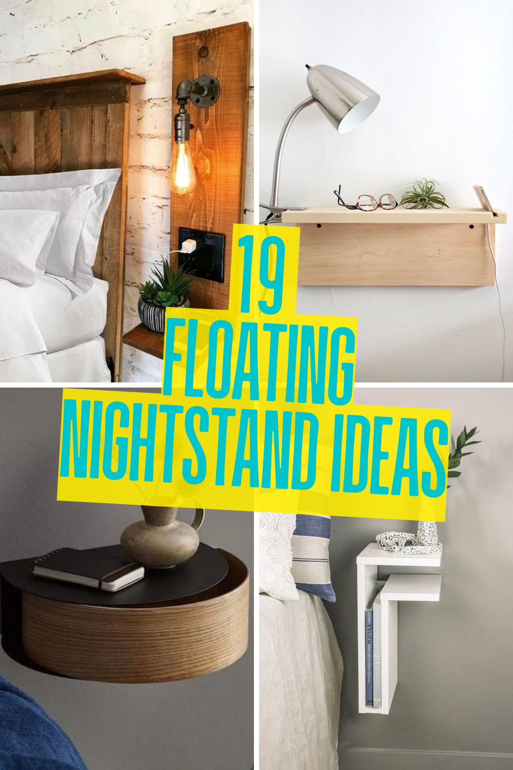 19 Stylish Floating Nightstand Ideas For Any Bedroom 🌙 | Floating ... in Why Floating Shelves Are the Smartest Nightstand Alternative Today