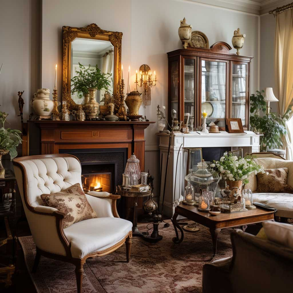 19+ Vintage Living Room Ideas To Bring Nostalgic Charm To Your Home inside The Art of Mixing Antique Charm with Contemporary Comfort at Home