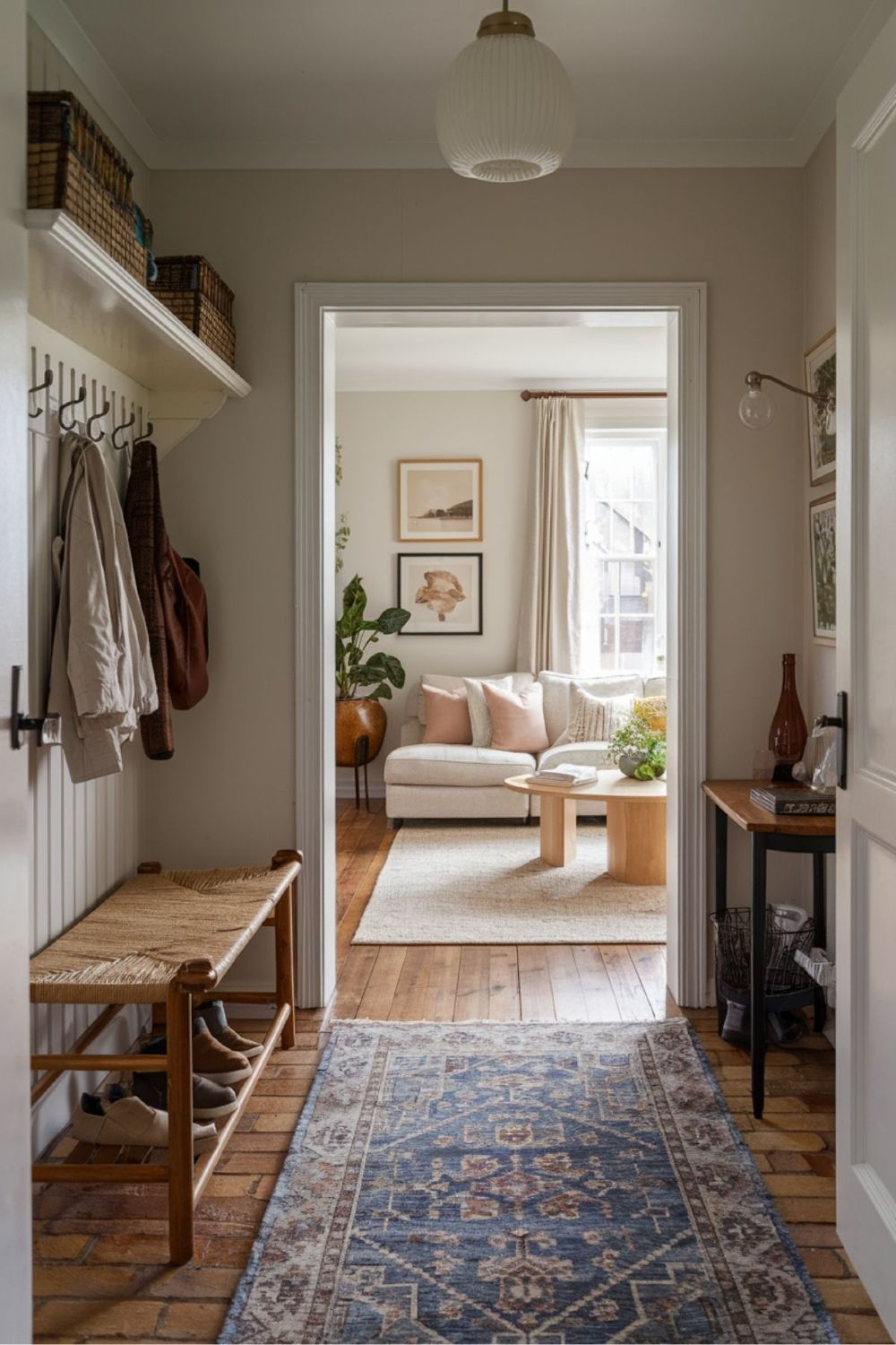 20+ Small Entryway Ideas You’ll Love To Try | Small Entryways, Home ... pertaining to Practical Decor Ideas That Actually Work for Long Entryways