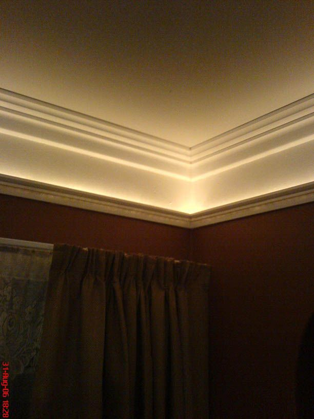 22 Best Crown Molding Low Ceilings Images On Pinterest | Crown Moldings ... within Transforming Dated Rooms with Modern LED Crown Molding Techniques