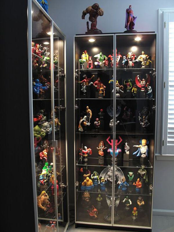 25 Cool Ways To Action Figure Display | Homemydesign | Diy Display ... within Doll Storage Display