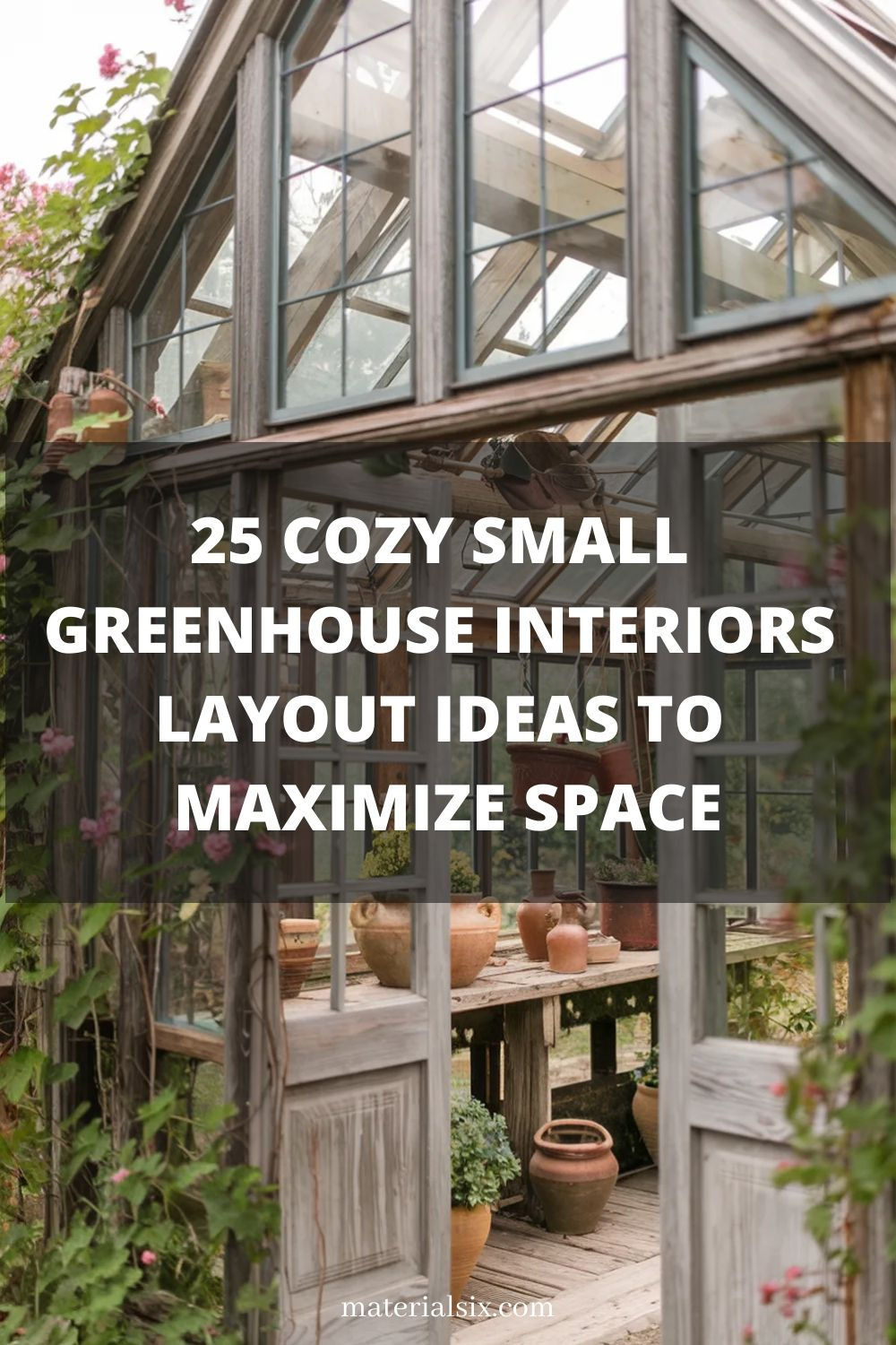 25 Cozy Small Greenhouse Interiors Layout Ideas To Maximize Space ... regarding Indoor Greenhouse Room Design