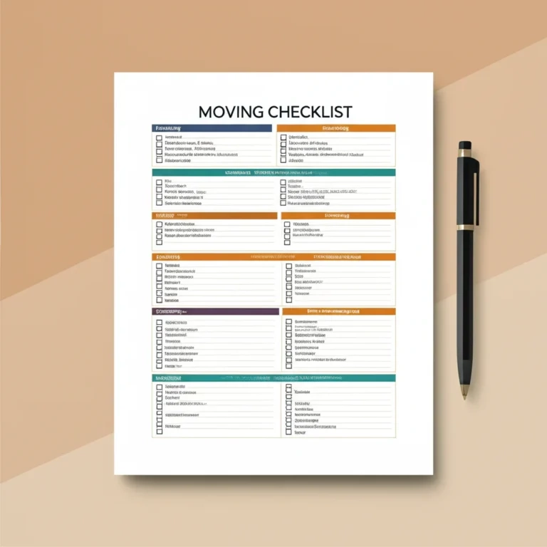 25+ Free Printable Moving Checklists & Planners To Master Your Move ... for Moving House Organization Checklist