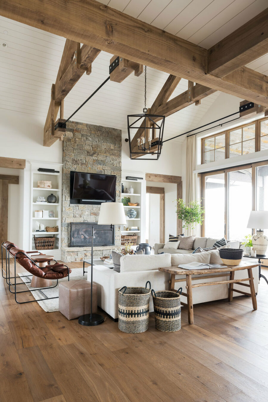 25 Modern Rustic Homes To Inspire You regarding Rustic Vogue Interior Style