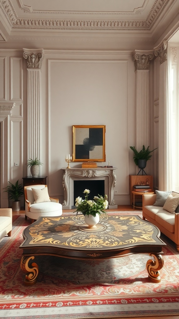 25 Stunning Neoclassical Living Room Designs To Inspire Your Home ... with regard to Why Neoclassical Design Is Having a Quiet Moment in 2026