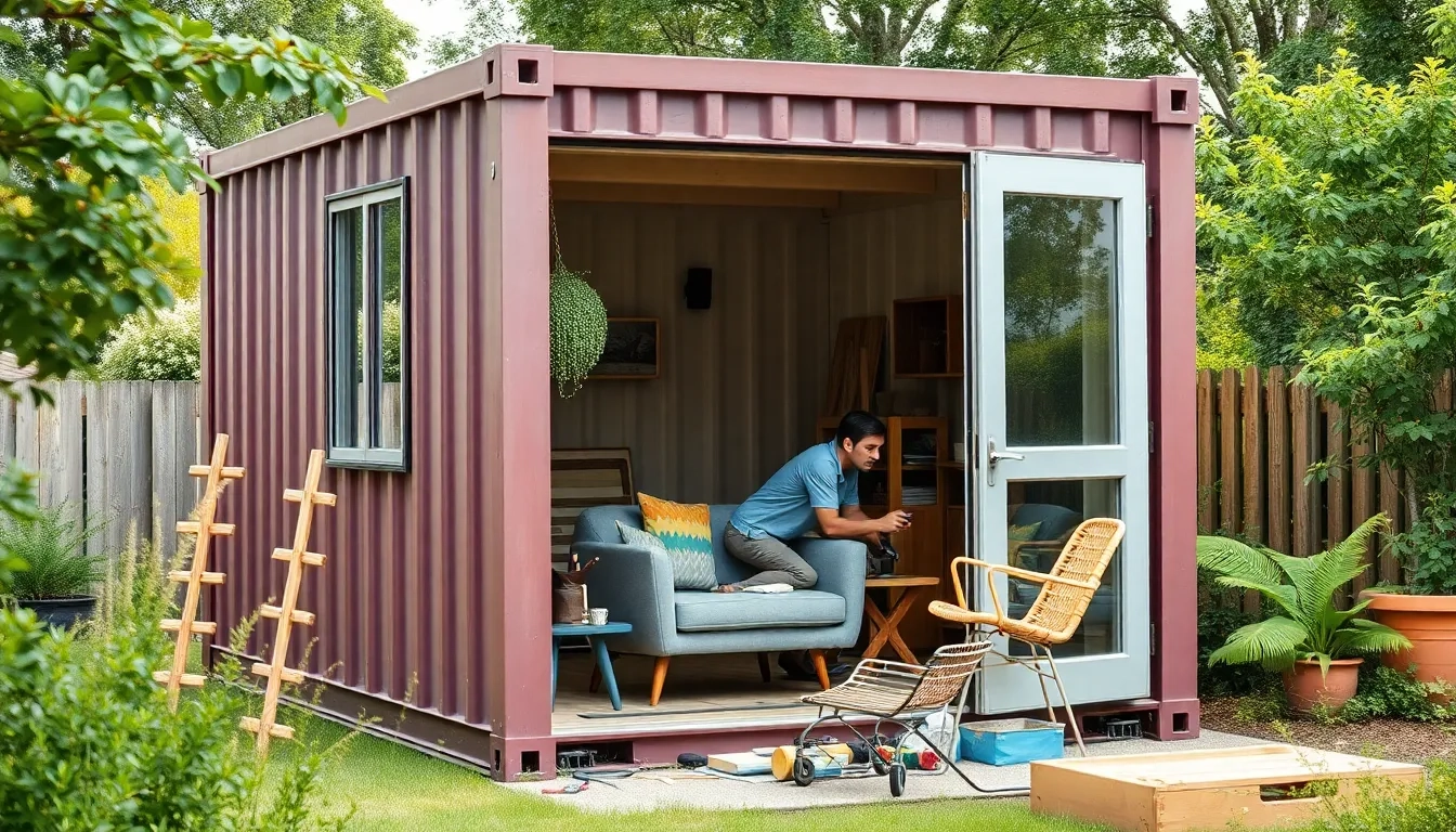 27 Garden Office Ideas To Transform Your Backyard Into The Perfect ... inside How to Transform Your Backyard Into a Functional Workspace This Year