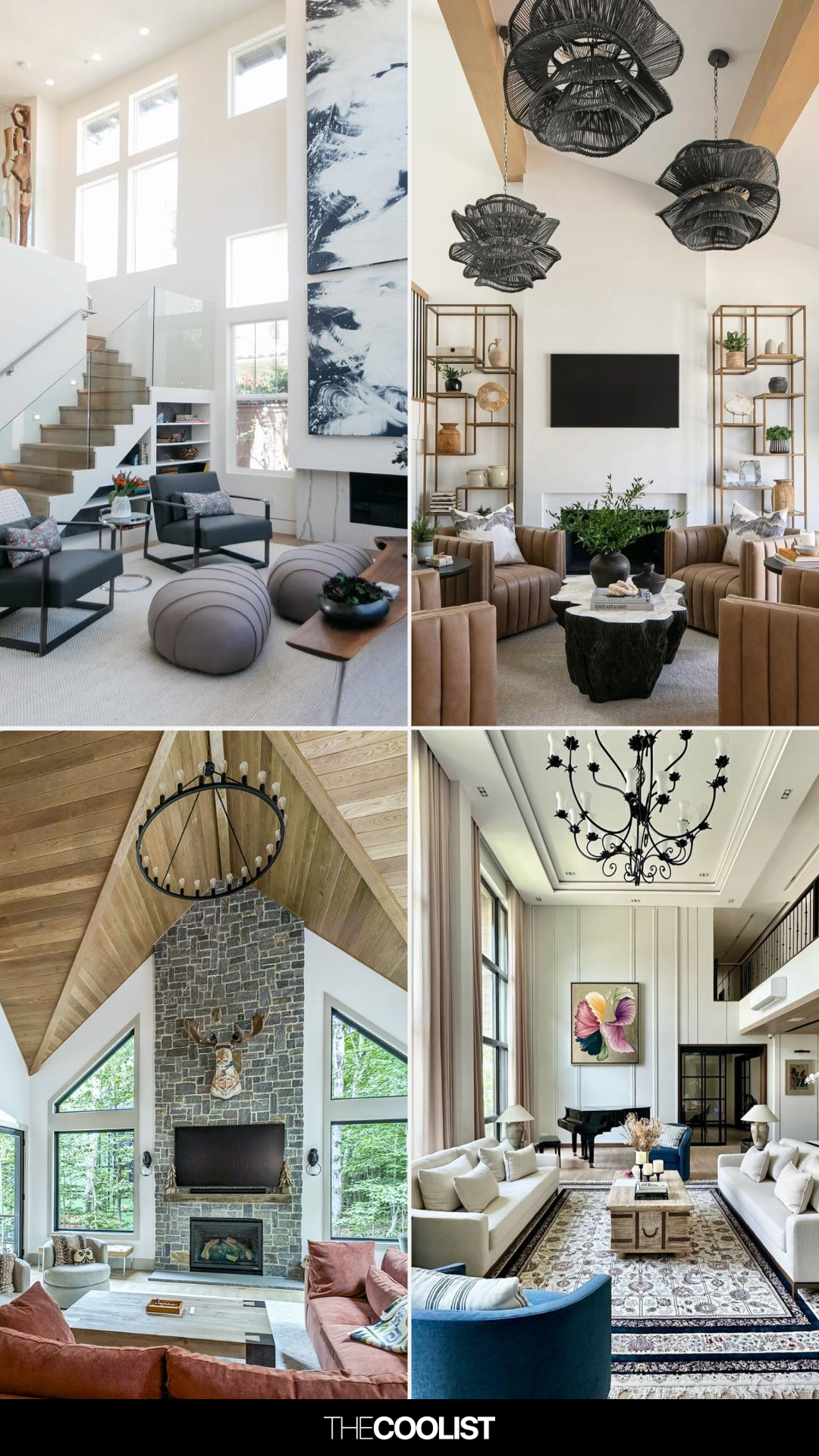 28 Creative Decorating Ideas For Tall Walls High Ceiling Living Room intended for Decorating tall walls without losing the airy vibe of your living room