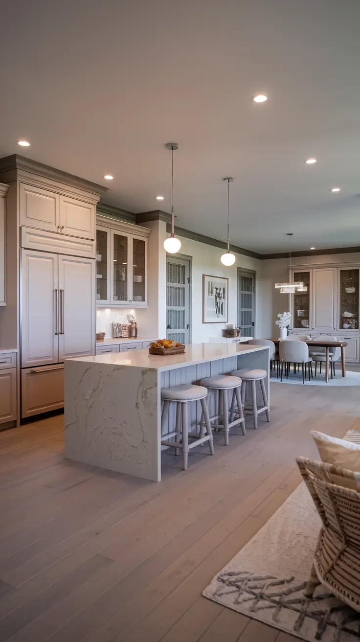 29 Kitchen Remodel Concepts For 2026 - Modern Open Layout regarding How to Make a One Wall Kitchen Feel Spacious and Intentional in 2026