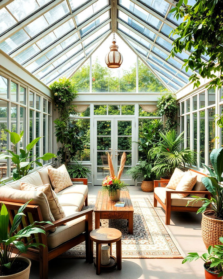 30 Conservatory Ideas To Expand Your Living Space within Designing a year round conservatory that stays comfortable in every season