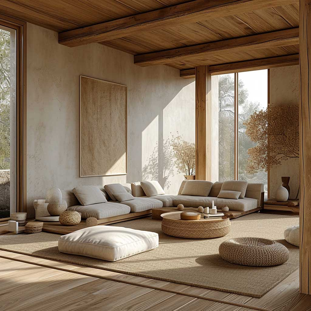 33+ Organic Modern Interior Design Inspirations For The Eco-Conscious ... for Organic Modern Living Room Ideas