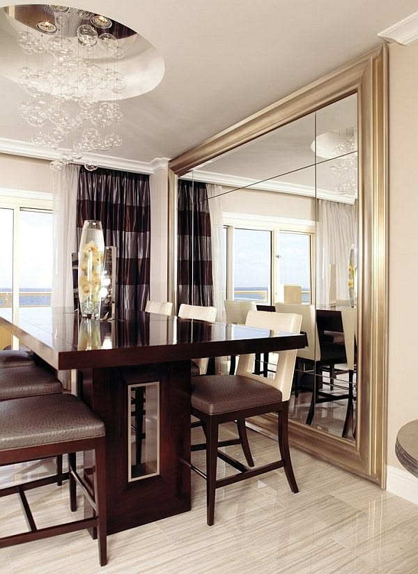 34 Best Dining Room Mirrors Images On Pinterest | Dining Room Mirrors ... within Mirrors Art and Texture A Practical Guide to Layering Dining Room Walls