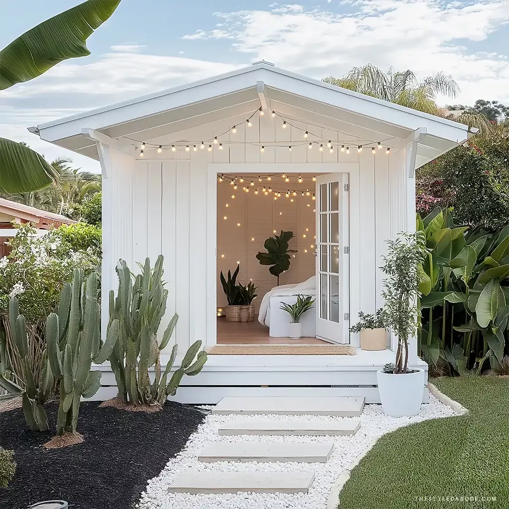 35 Backyard She Sheds To Inspire Your Own Private Retreat – The Styled ... for Shed Design Modern Studio