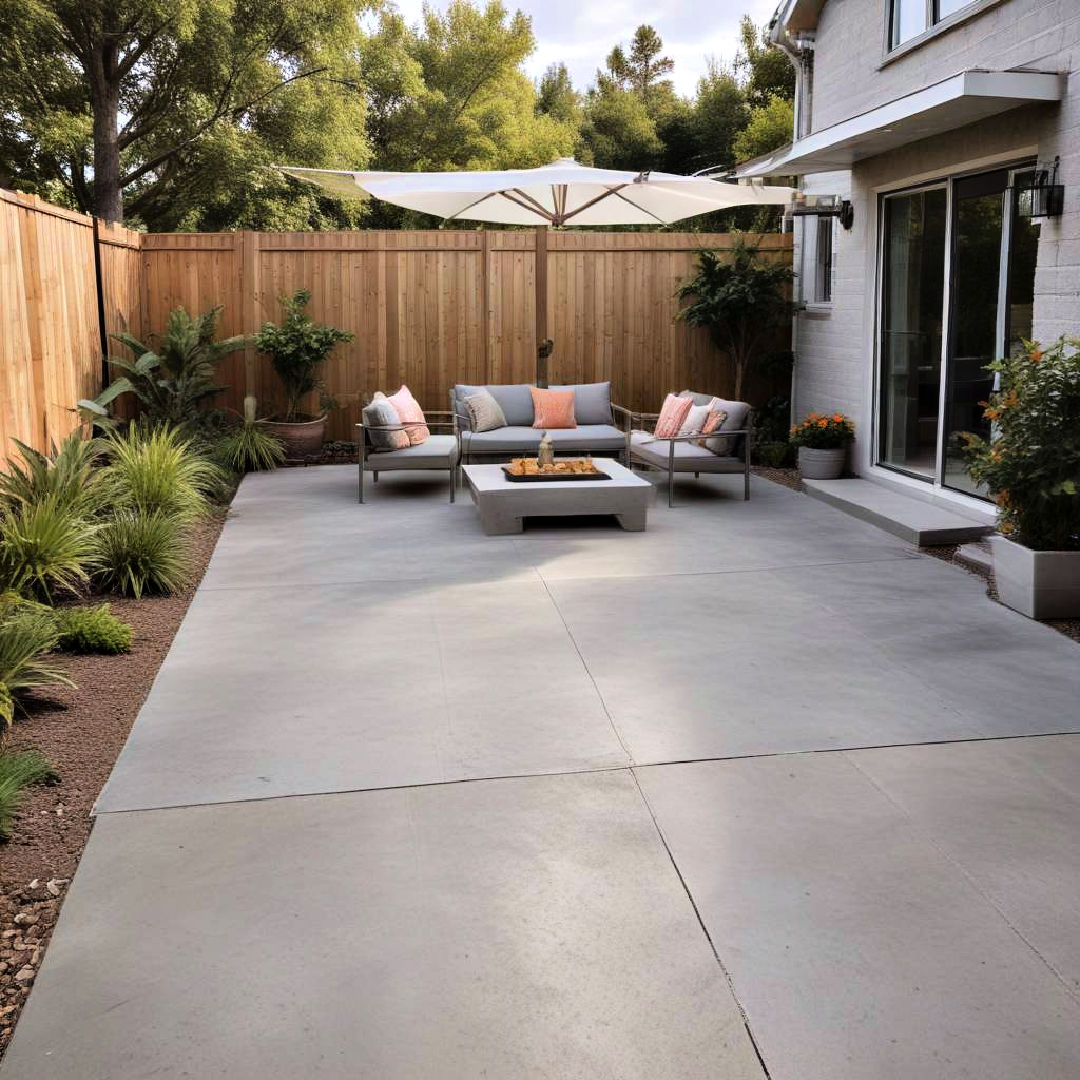 40 Concrete Patio Ideas For A Stylish Backyard within Why Gravel and Concrete Are Making a Comeback in 2026 Patio Designs