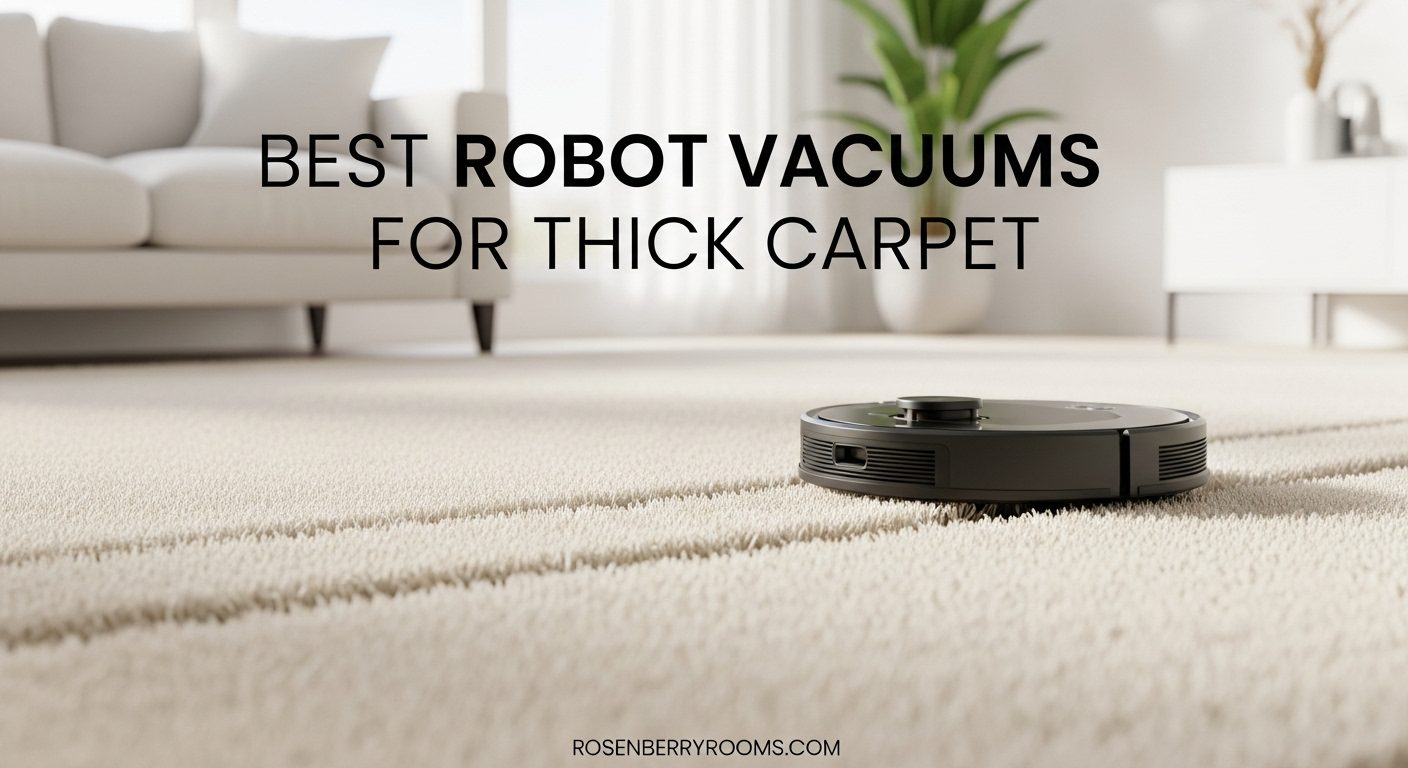 5 Best Robot Vacuums For Thick Carpet (March 2026 Picks) intended for Best Robot Vacuum For Pet Hair 2026
