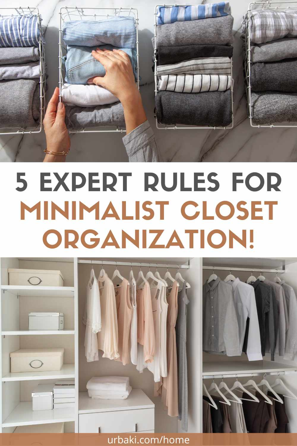 5 Expert Rules For Minimalist Closet Organization! regarding Minimalist Home Decluttering