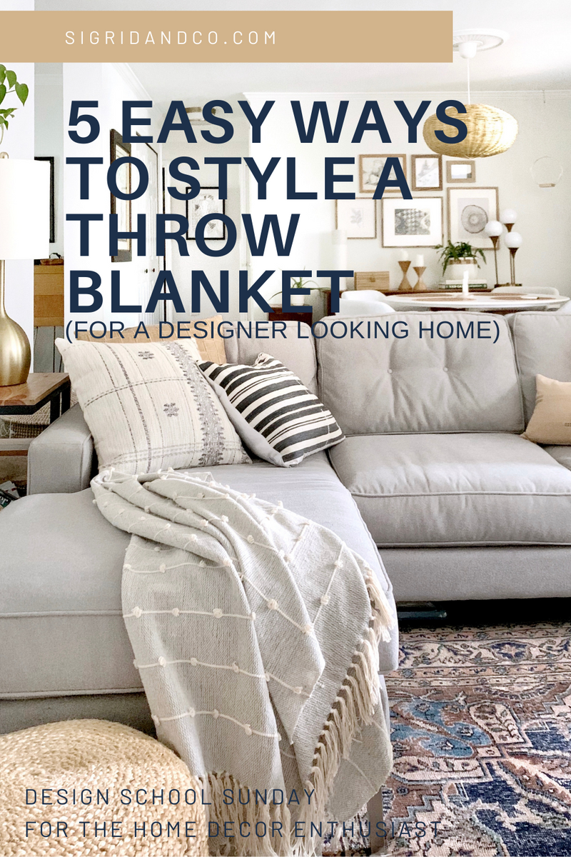 5 Ways To Style A Throw Blanket On A Sofa – Artofit with The Art of Draping How to Style Your Throw Blankets Like a Pro