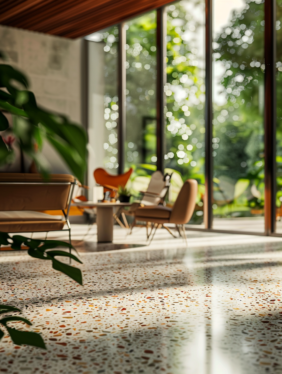 50 Ways Terrazzo Transforms Homes From Vintage Charm To Modern Chic ... pertaining to Blending Retro Charm with Modern Minimalism Using Terrazzo Tiles
