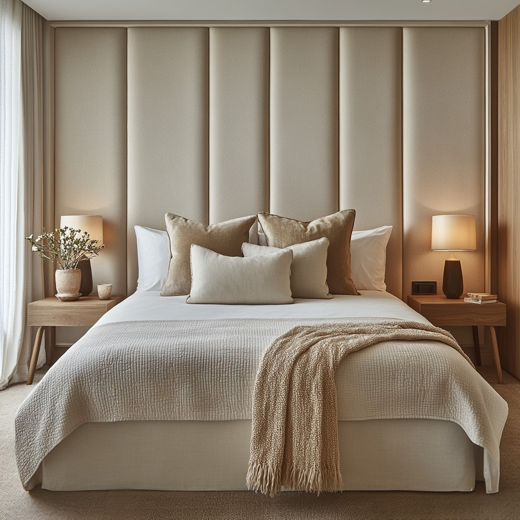 50 Wowtastic Wall Panelling Design Ideas For Your Home In 2025 inside Upholstered Wall Panels Bedroom