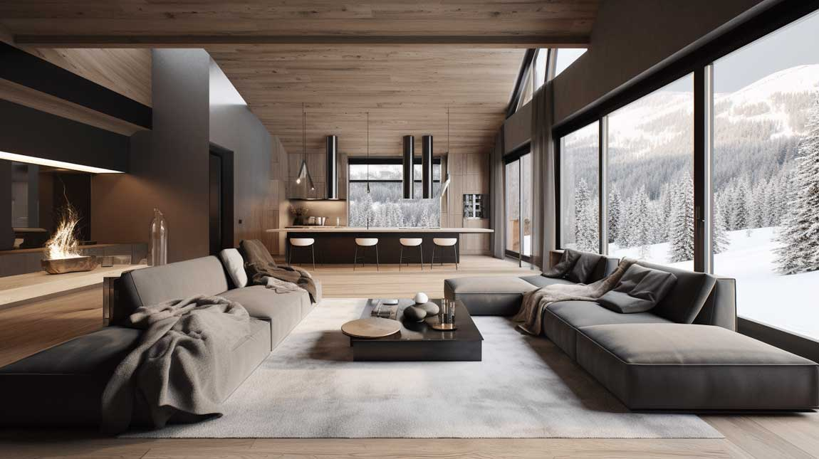 7+ Chic Modern Chalet Interior Design Trends To Watch for Why Modern Chalet Design Is Ditching Heavy Timber for Light and Airy Spaces in 2026