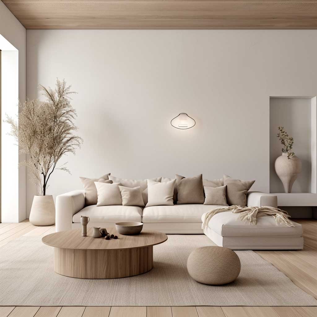 7 Elements Of A Perfect Warm Minimalist Living Room Design – Artofit in Simple ways to introduce natural shapes into a minimalist living space