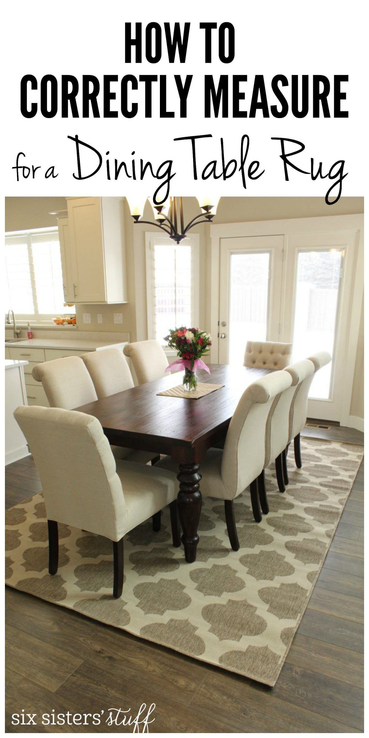 7 Secrets: How Big Should Dining Room Rug Be? – Homystyle in Dining Table Rug Size Guide