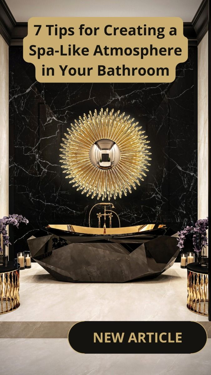 7 Tips For Creating A Spa-Like Atmosphere In Your Bathroom | Spa ... in Creating a Spa Like Atmosphere With Subtle Rose Gold Touches