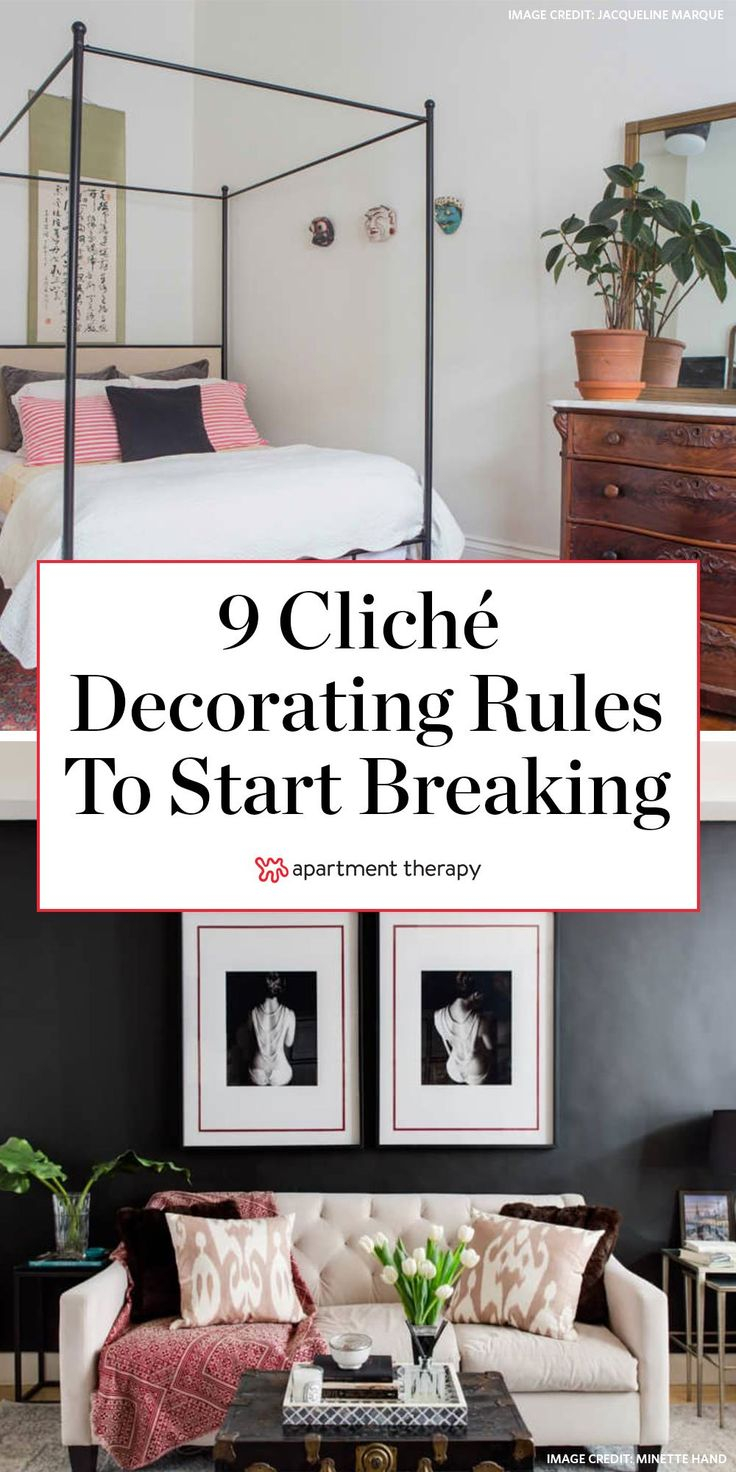 9 Cliché Decorating Rules We Should All Start Breaking | Decorating ... within Newstalgia Interior Design Trend