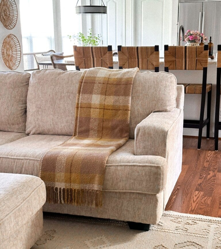 9 Cozy &amp;amp; Cuddly Ways To Style A Throw Blanket On A Couch - Home By Alley with regard to The Art of Draping How to Style Your Throw Blankets Like a Pro