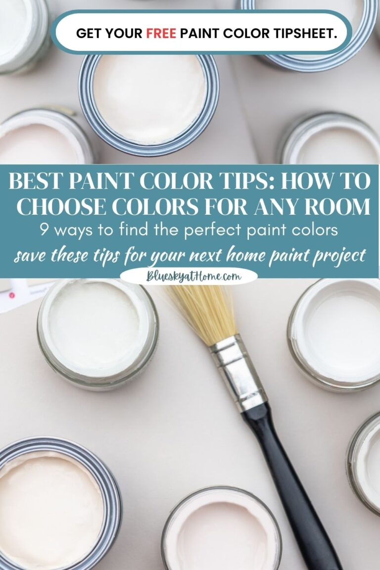 9 Tips For Choosing The Best Paint Color For Your Home - Bluesky At Home regarding Expert Tips for Choosing Paint Colors That Stay Relevant for Years
