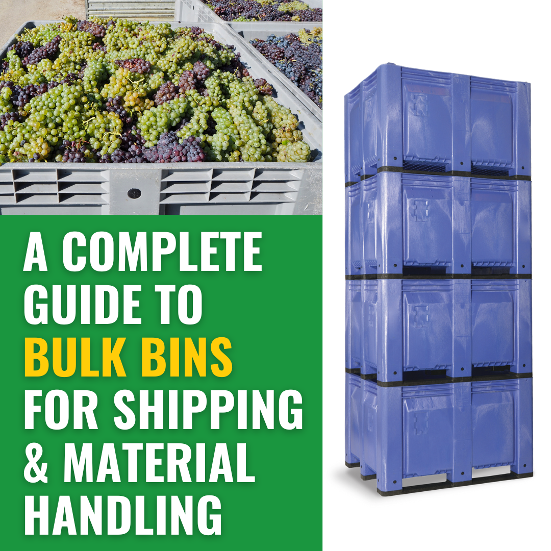 A Complete Guide To Bulk Bins For Shipping And Material Handling - Blog for Bulk Food Shopping Zero Waste