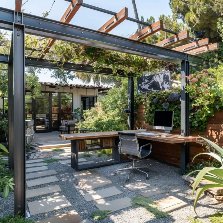 A Dream Workspace: Outdoor Home Office In Your Backyard | Fh pertaining to How to Transform Your Backyard Into a Functional Workspace This Year