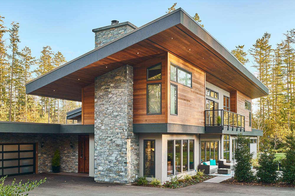 A Homeowner's Quick Guide To Modern House Siding & Finishes regarding Home Decor Inspiration Websites
