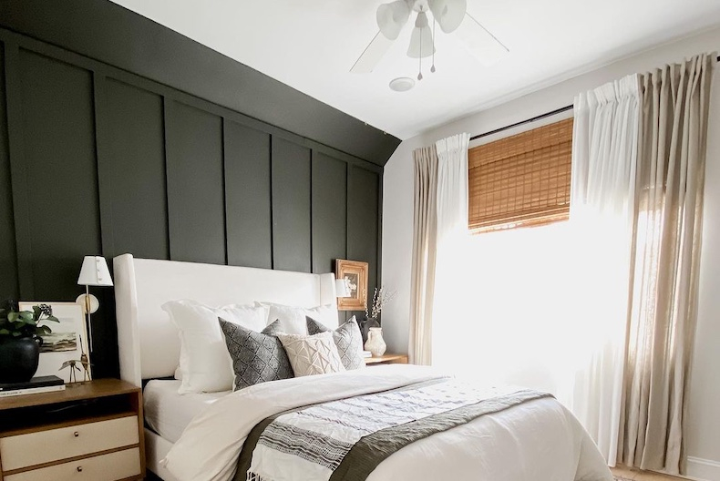 Accent Wall Ideas To Make An Impact In Your Home - Farmhousehub regarding Bedroom Accent Wall Behind Bed