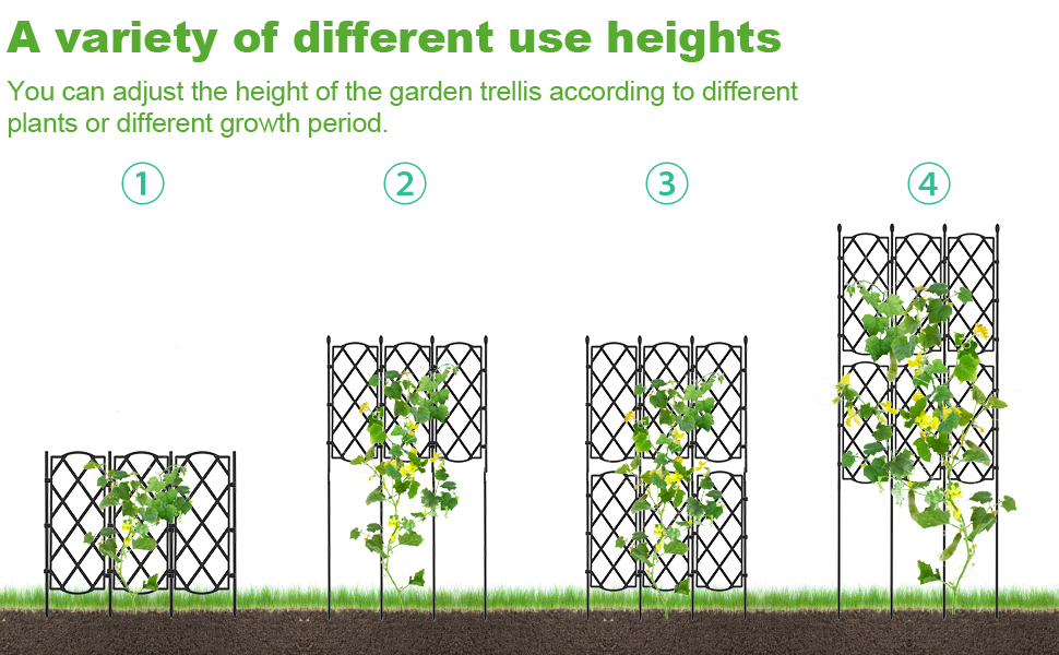 Amazon.com : Garden Trellis For Climbing Plants, Deaunbr Plant Support ... throughout Essential Trellis Systems for Maximizing Yield in Small Yards