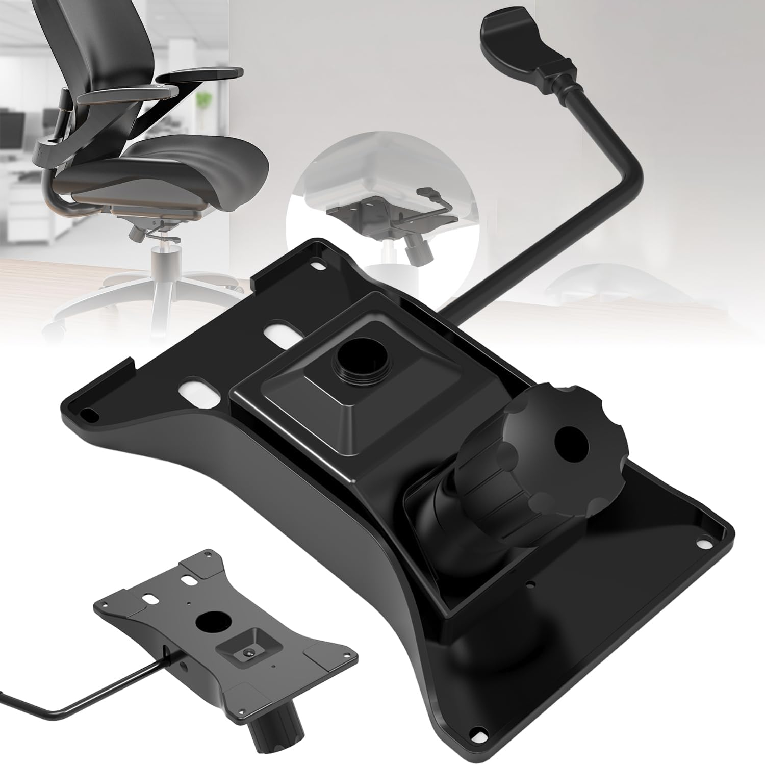 Amazon.com: Replacement Heavy Duty 500Lbs Office Chair Swivel Tilt ... regarding Swivel Accent Chairs Under $300